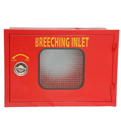 Breeching ieplūdes ugunsdzēsības hidranta skapis