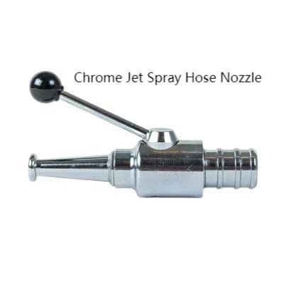 Hroma strūklas smidzināšanas šļūtenes sprausla